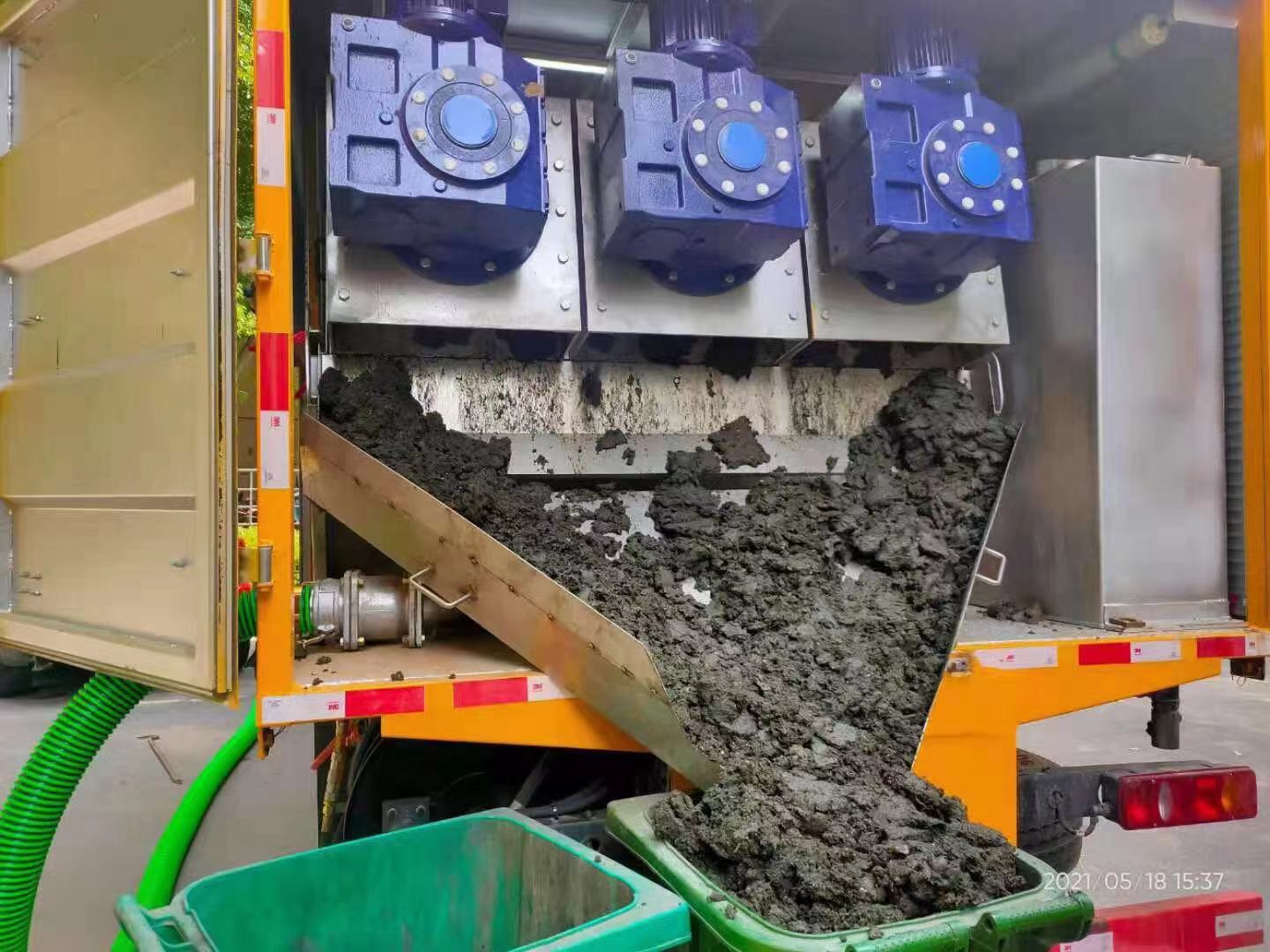 南和化粪池清掏城市维护站-泥浆净化干湿分离处理